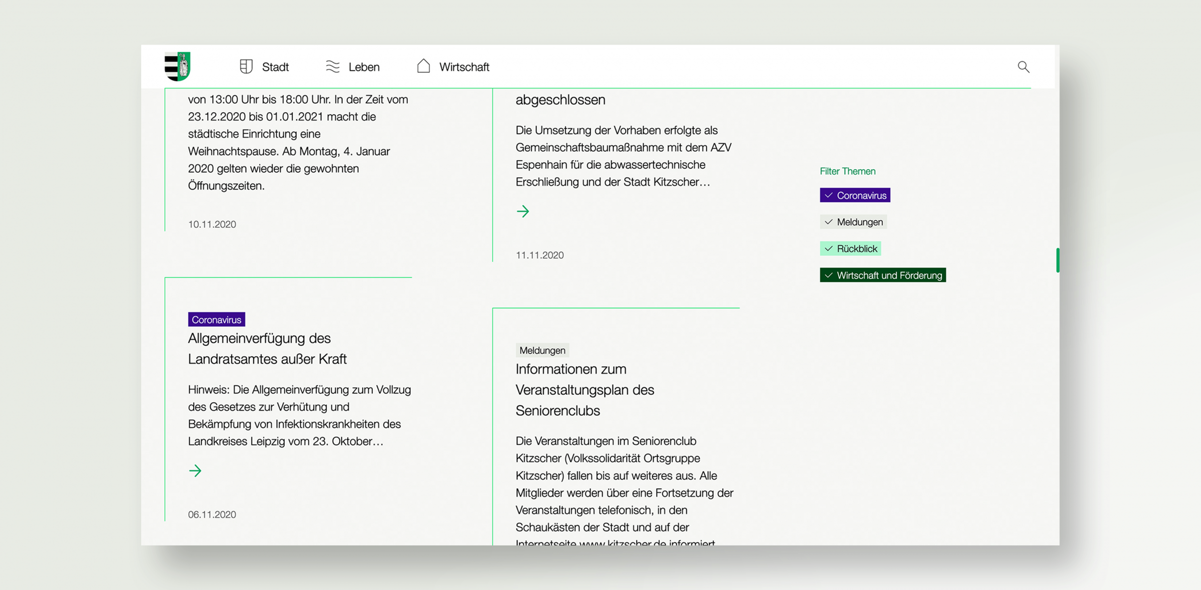 Projekt Stadt Kitzscher