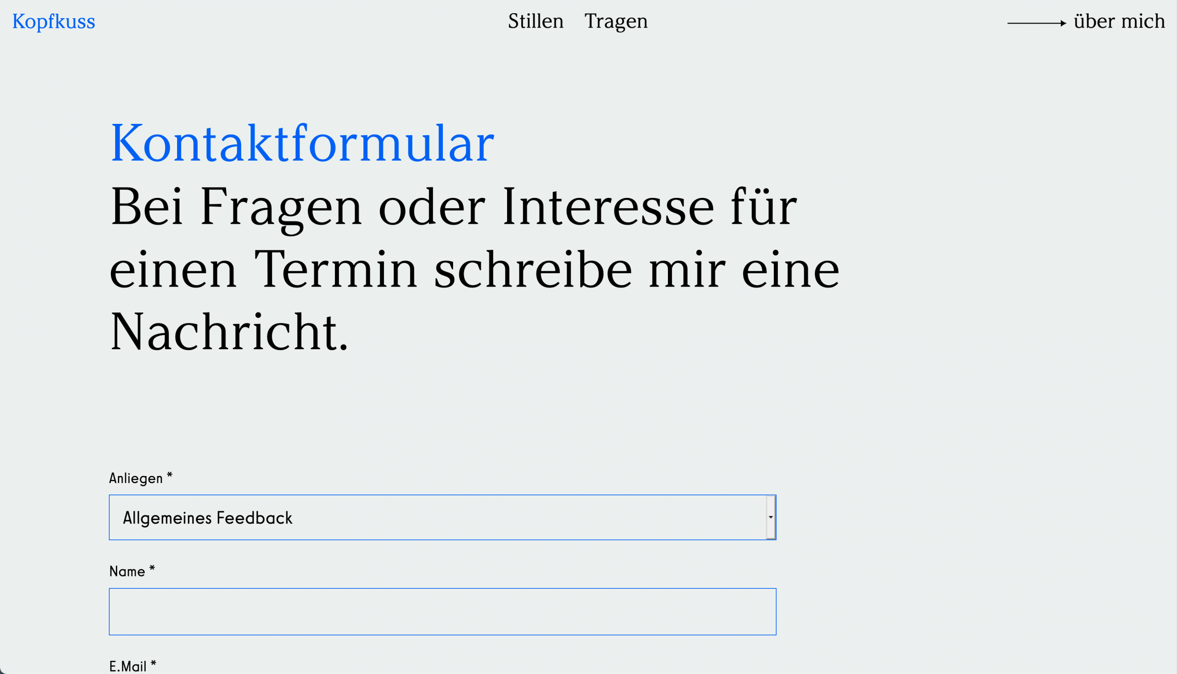 Projekt Kopfkuss
