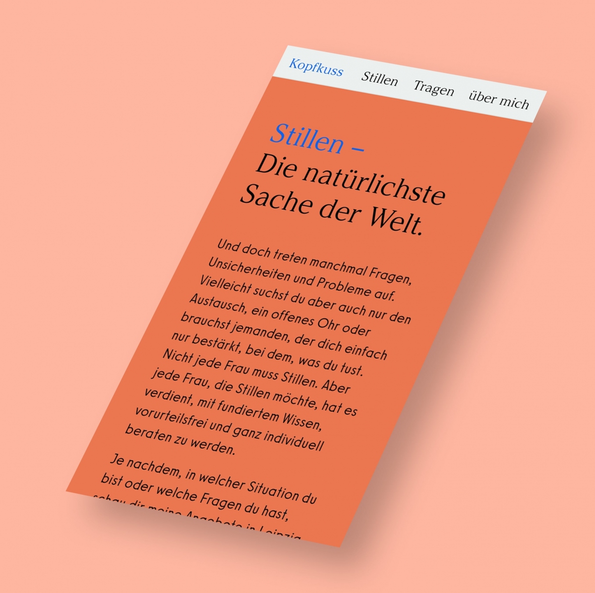 Projekt Kopfkuss