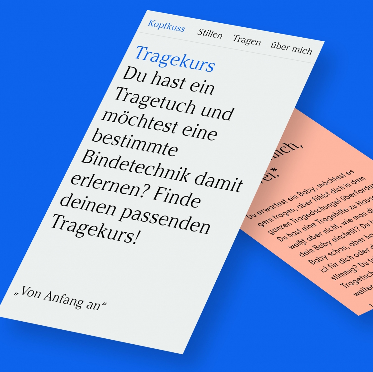 Projekt Kopfkuss