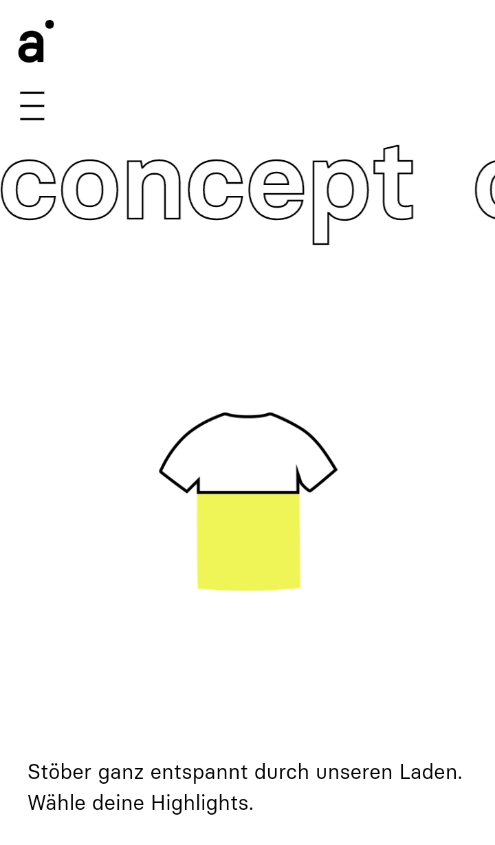 Projekt again – fashion concept store